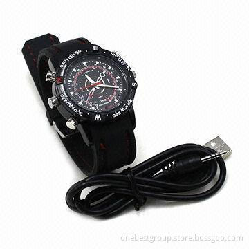 Spy Gadget Watch Camera, Supports Video Recorder with Sound, Voice Recorder and Photograph